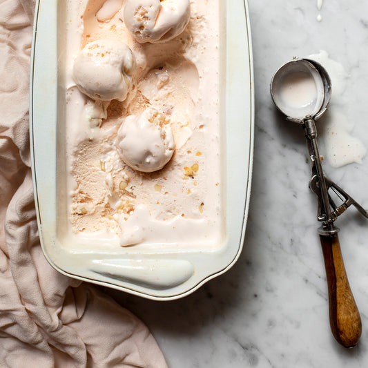 1701 Salted Caramel Brittle & Macadamia Nougat Chocolate Sauce