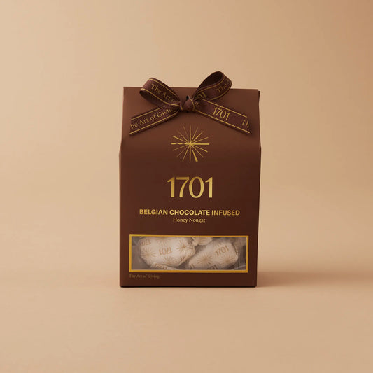 Belgian Milk Chocolate Infused Honey Nougat Box (160g) - 1701