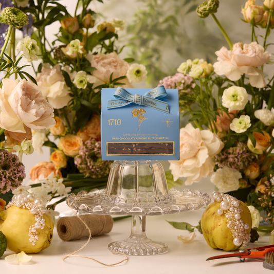 LIMITED EDITION Dark Chocolate Almond Butter Brittle Box (120g) - 1701