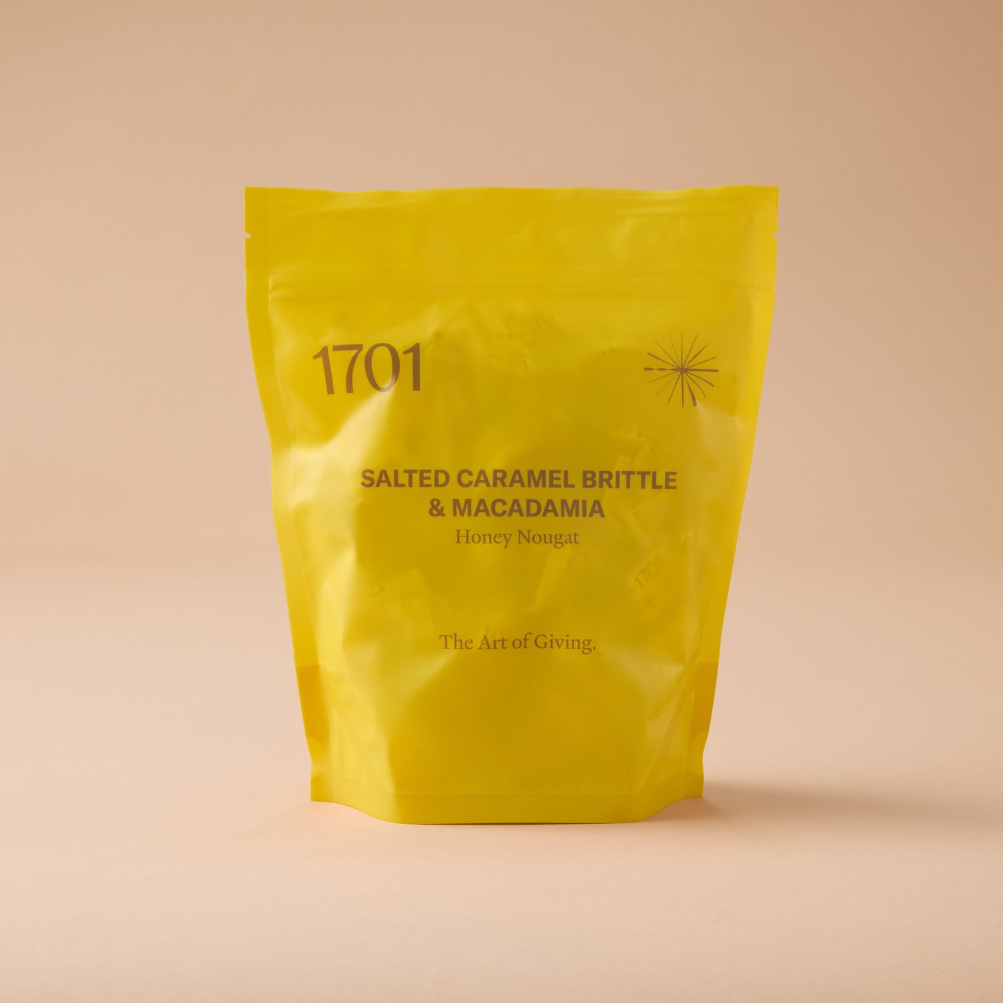 Salted Caramel Brittle & Macadamia Honey Nougat Pouch (500g) - 1701