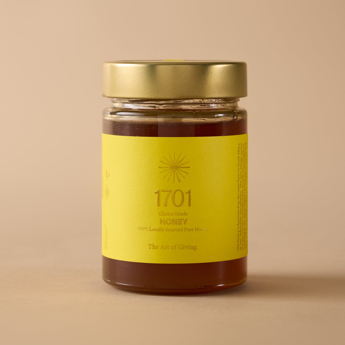 100% Locally Sourced Raw Honey (380ml)