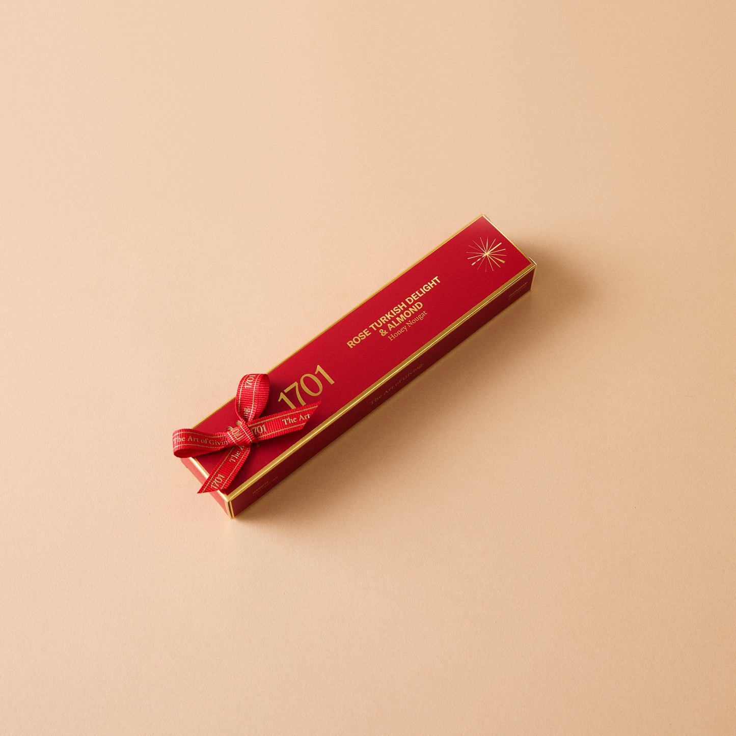 Rose Turkish Delight & Almond Honey Nougat Bar (100g)
