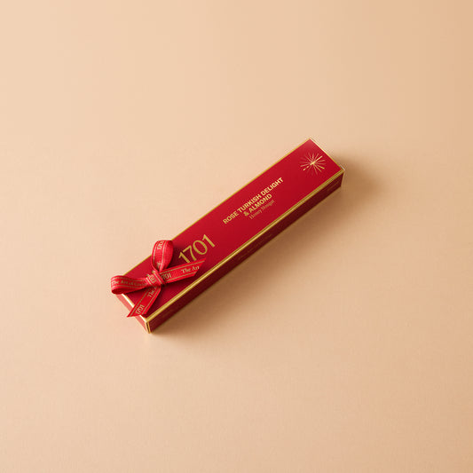 Rose Turkish Delight & Almond Honey Nougat Bar (100g) - 1701