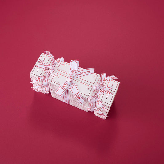 Set of 6 White Roasted Almond Nougat Filled Crackers (60g per cracker) - 1701