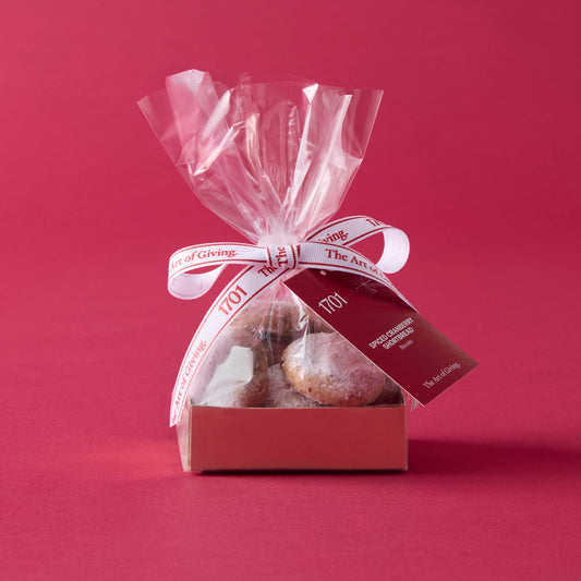 Spiced Cranberry Festive Shortbread Biscuits - 1701