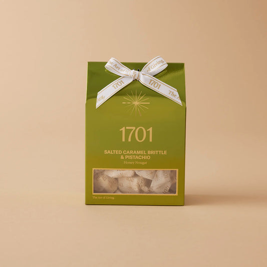 Salted Caramel Brittle & Pistachio Honey Nougat Box (160g) - 1701
