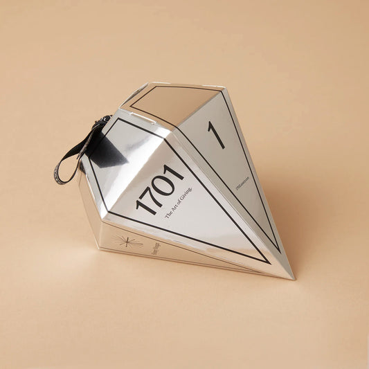 Honey Nougat Filled Metallic Silver Diamonds (75g) - 1701