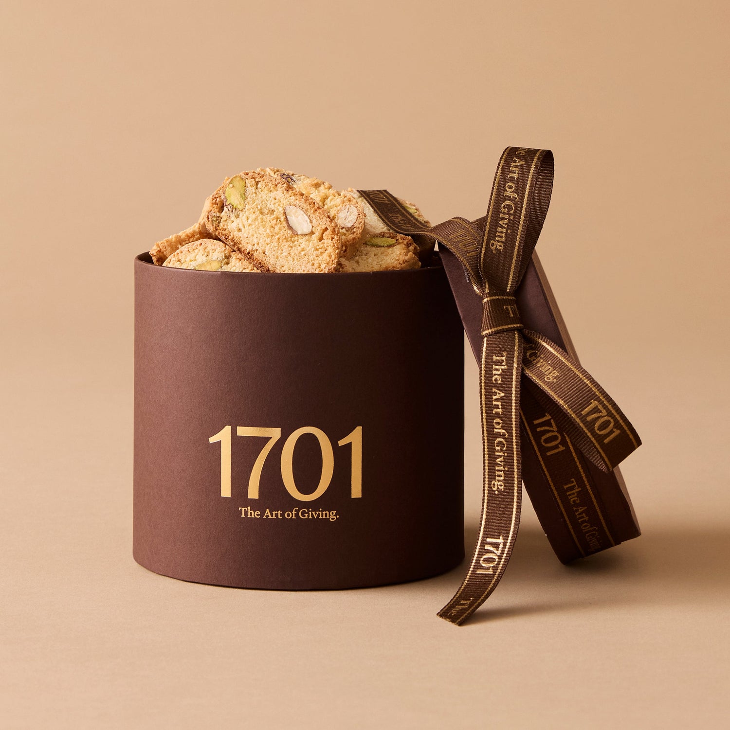 Biscuit Filled Mini Hat Box