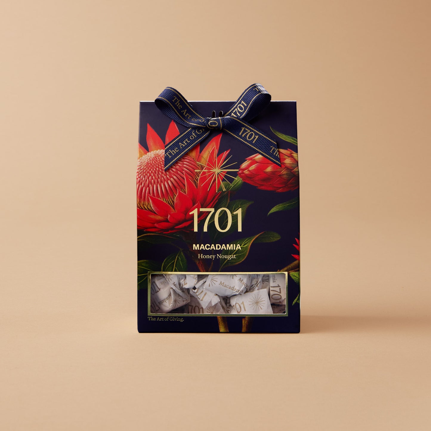 Macadamia Nougat Protea Box (160g)
