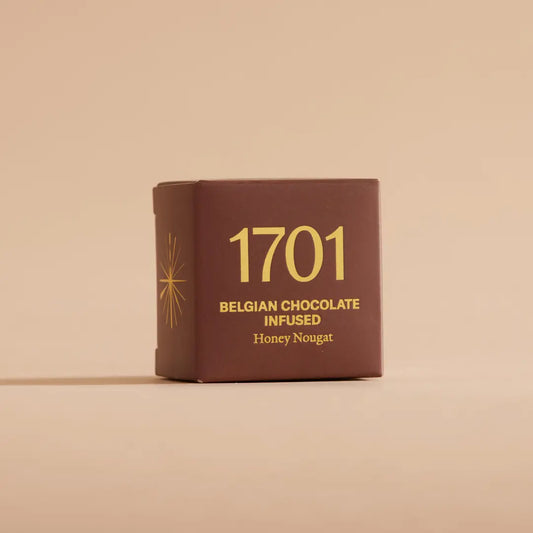 Belgian Milk Chocolate Infused Honey Nougat Bar (20g) - 1701