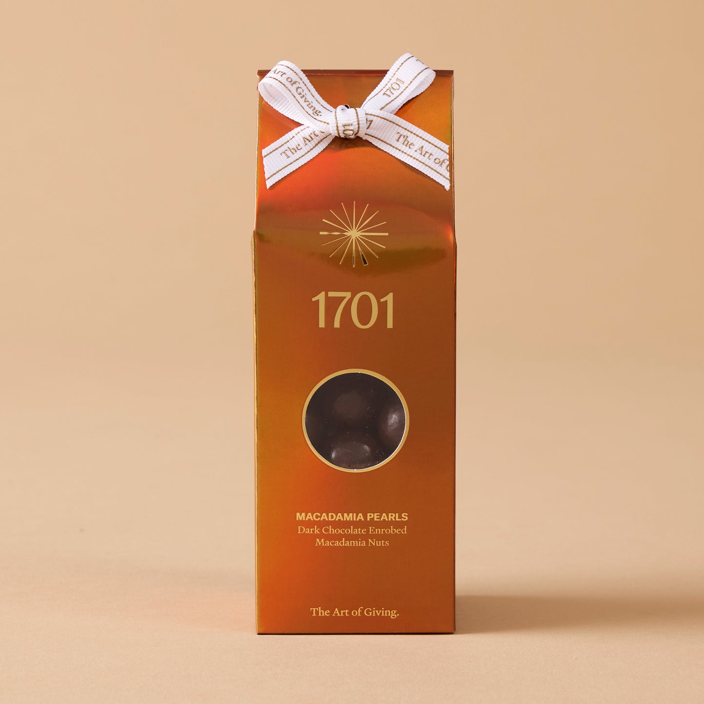 Dark Chocolate Macadamia Pearls (200g)