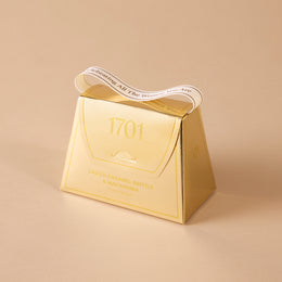Women's Month Salted Caramel Brittle & Macadamia Honey Nougat Handbag (140g) - 1701