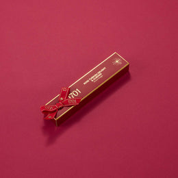 Rose Turkish Delight & Almond Honey Nougat Bar with Heart Ribbon (100g)