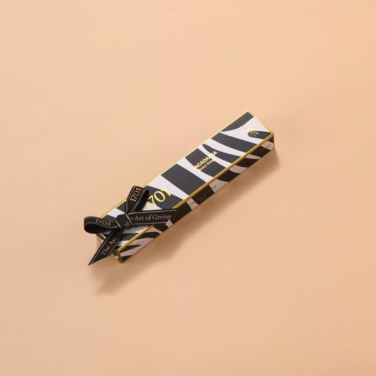 Zebra Print Macadamia Honey Nougat Bar (100g)