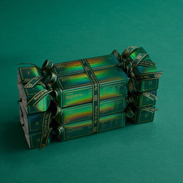 6 x Emerald Green Festive-Filled Crackers