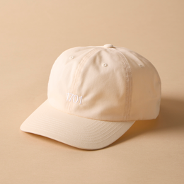 Cream Dad Cap