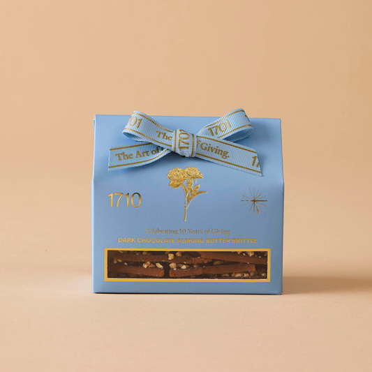 LIMITED EDITION Dark Chocolate Almond Butter Brittle Box (120g) - 1701