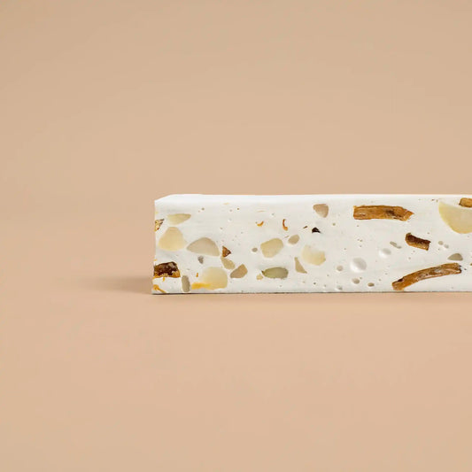 Salted Caramel Brittle & Macadamia Honey Nougat Bar (100g) - 1701